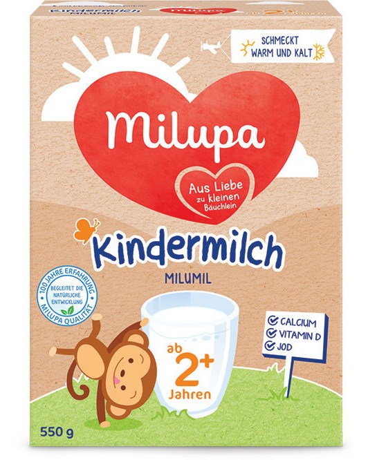     Milumil Kindermilch 2 - 550 g,   2  - 