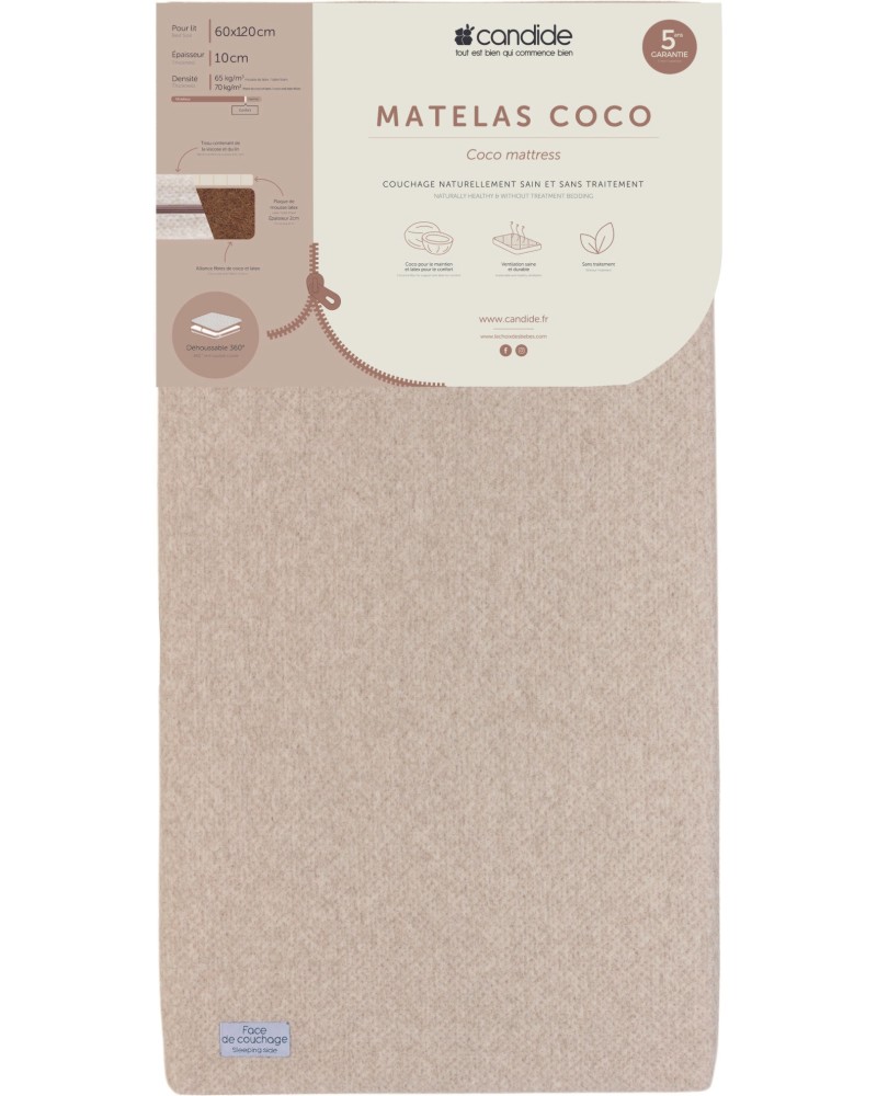 ������ �� ������� ����� Candide Coco - 60 / 120 / 10 cm - �������