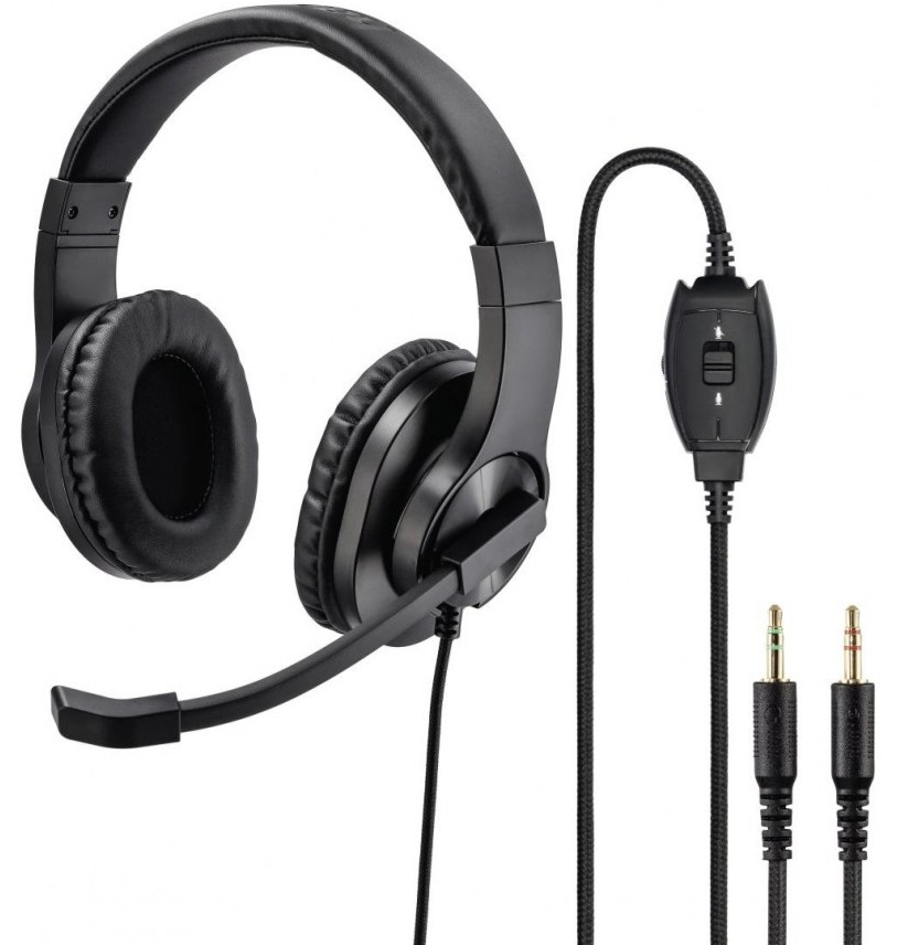 Слушалки Hama HS-P300 Слушалки Hama HS-P300 - С кабел 2 m -