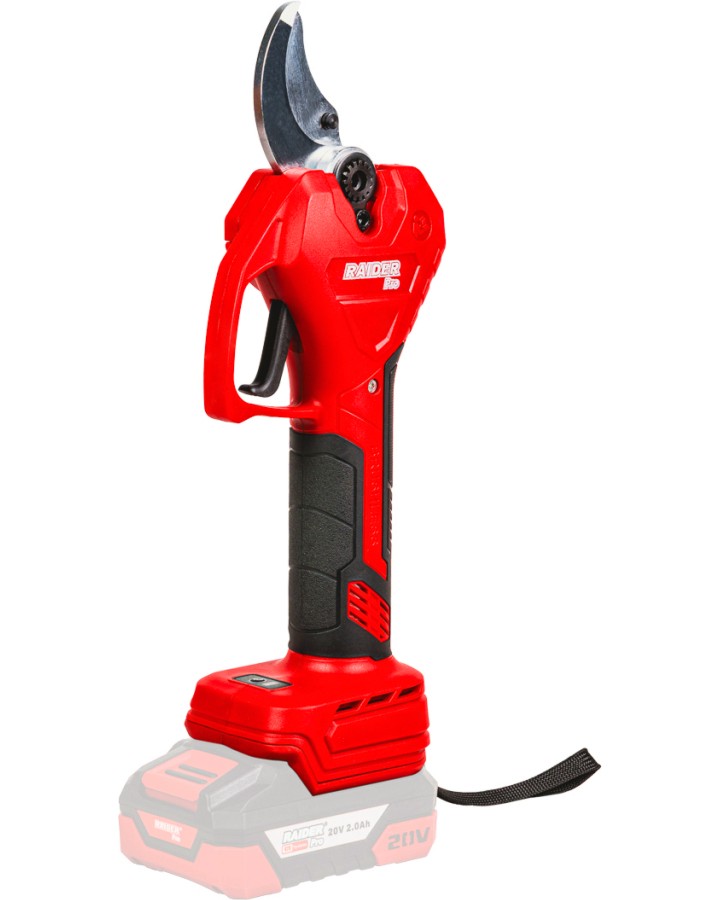 Акумулаторна лозарска ножица Raider RDP-BPS20 Акумулаторна лозарска ножица Raider RDP-BPS20 - Без батерия и зарядно от серията от серията Pro -