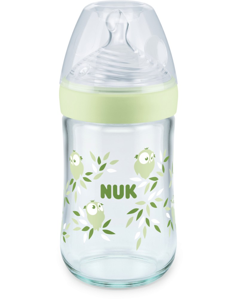    NUK Temperature Control - 240 ml,   Nature Sense, 0-6  - 