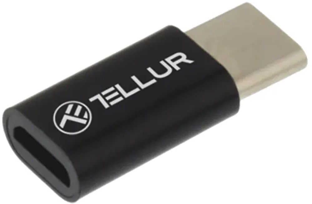 Реверсивен адаптер USB Type-C male към Micro USB female Tellur Реверсивен адаптер USB Type-C male към Micro USB female Tellur -