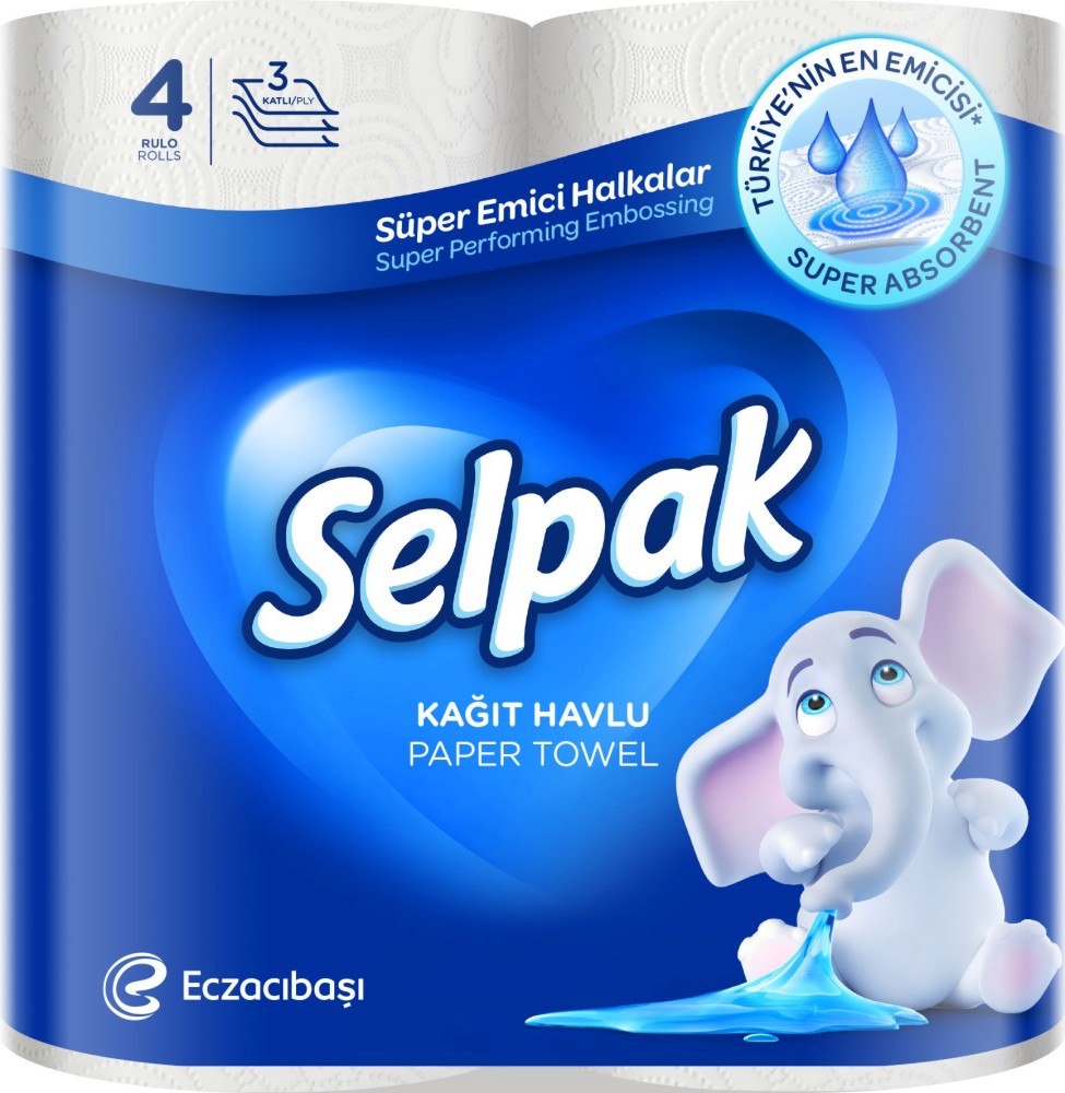    Selpak Super Absorbent - 4, 6  12  - 