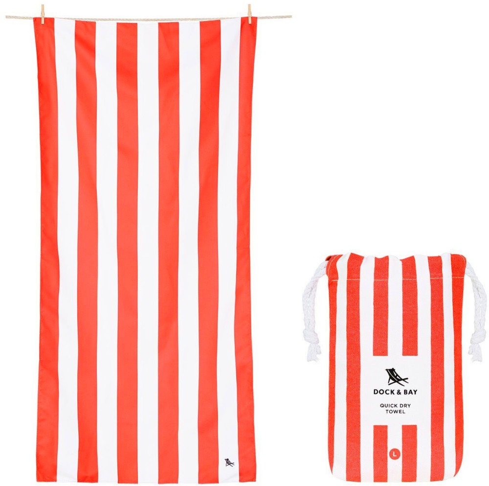 Плажна кърпа Dock & Bay Cabana Плажна кърпа Dock & Bay Cabana - 160 x 80 cm, бързосъхнеща, 100% рециклирани материали -