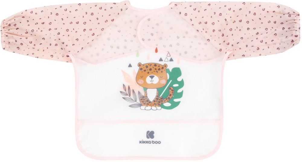 Лигавник с ръкави Kikka Boo Лигавник с ръкави Kikka Boo - От серията Savanna, 4+ м - продукт