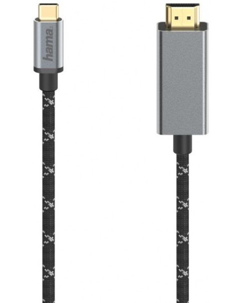  USB Type-C male  HDMI male Hama - 1.5 m - 