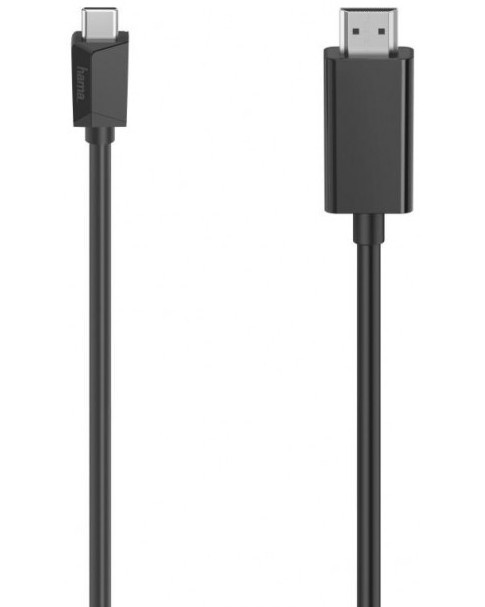Кабел USB Type-C към HDMI male Hama Кабел USB Type-C към HDMI male Hama - 1.5 или 3 m -