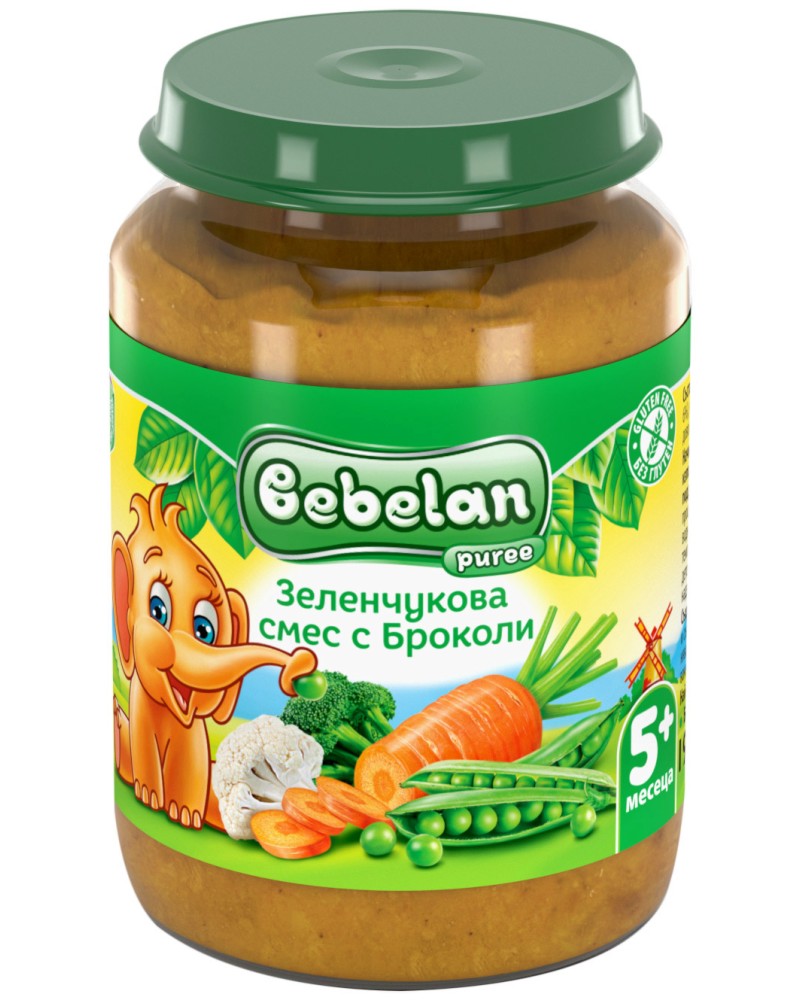       Bebelan Puree - 190 g,  5+  - 