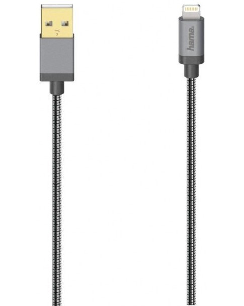  USB Type-A male  Lightning male Hama - 0.75 m - 