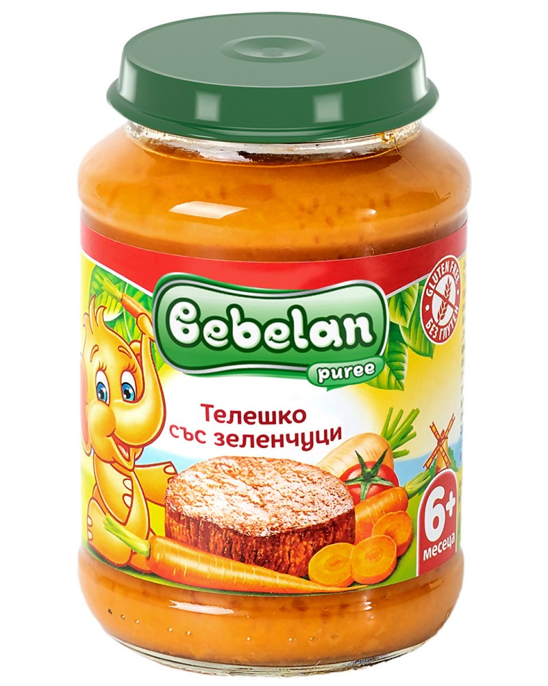      Bebelan Puree - 190 g,  6+  - 