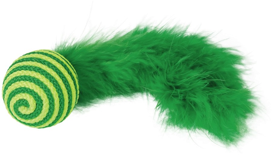 Играчка за котки Топка Nobby Играчка за котки Топка Nobby - С дължина 19 cm и звукови ефекти - играчка