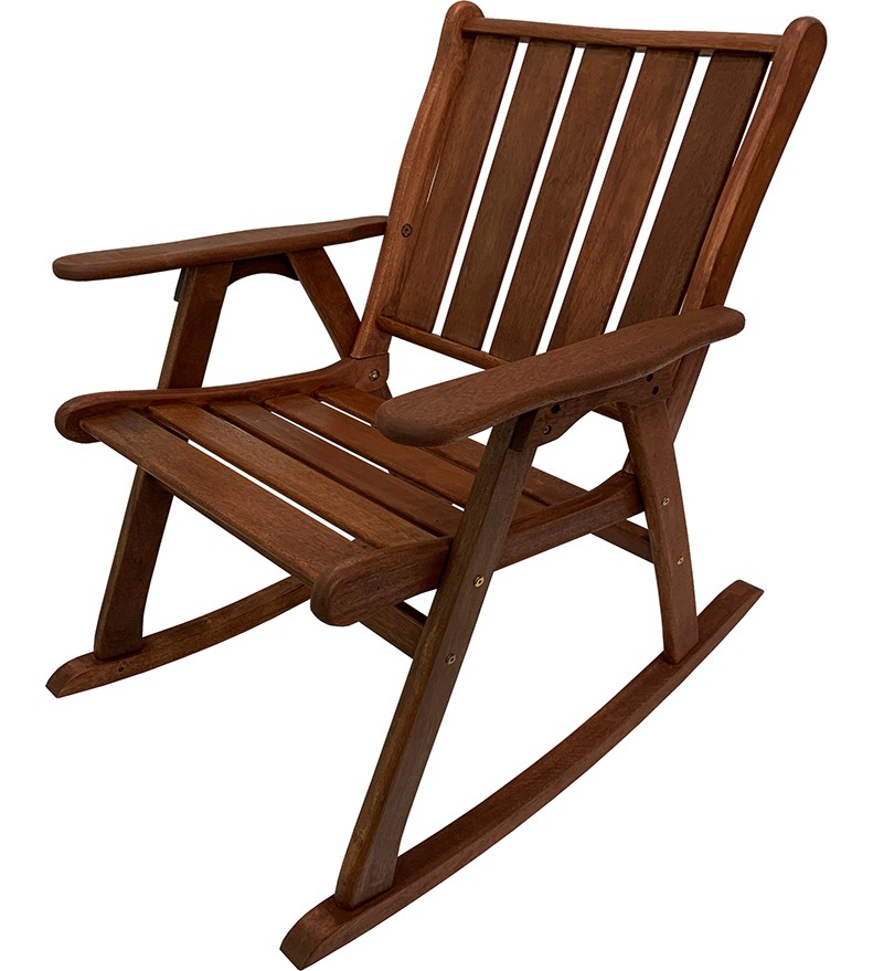 Люлеещ се дървен стол Muhler - От колекция Meranti - 