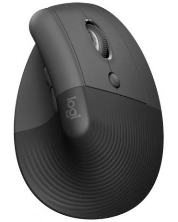 Безжична ергономична оптична мишка Logitech Lift Vertical Безжична ергономична оптична мишка Logitech Lift Vertical - С 6 бутона -
