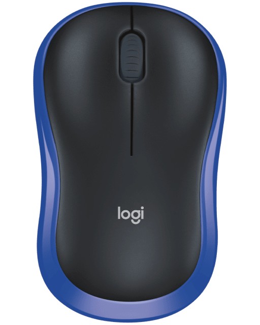 Безжична оптична мишка Logitech M185 Безжична оптична мишка Logitech M185 - С 3 бутона -