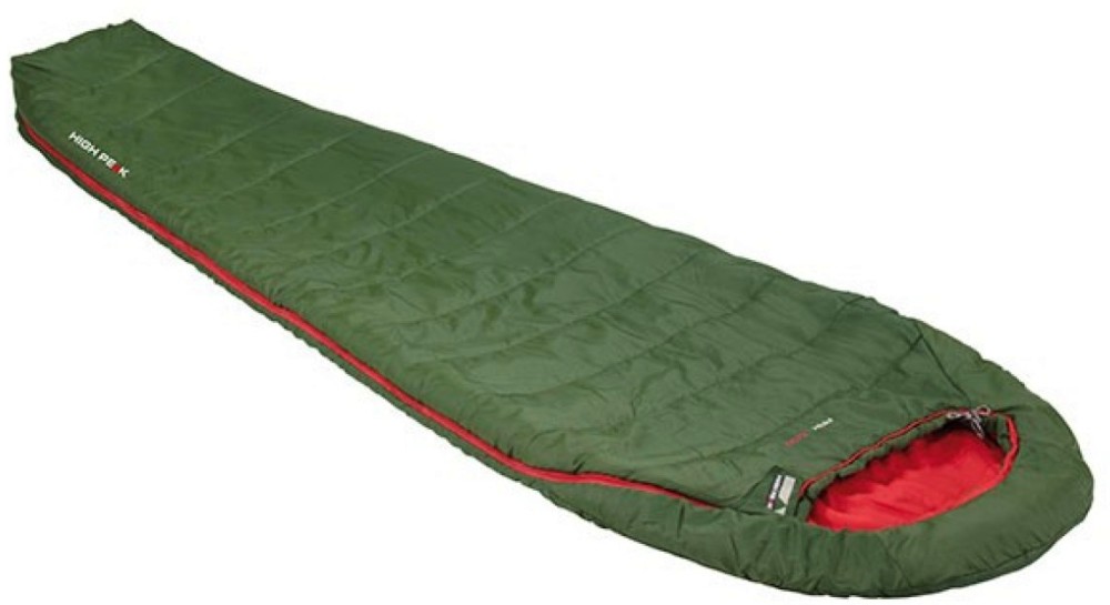Трисезонен спален чувал High Peak Pak 1000 Трисезонен спален чувал High Peak Pak 1000 - Комфорт 8°С, 80 x 220 cm -