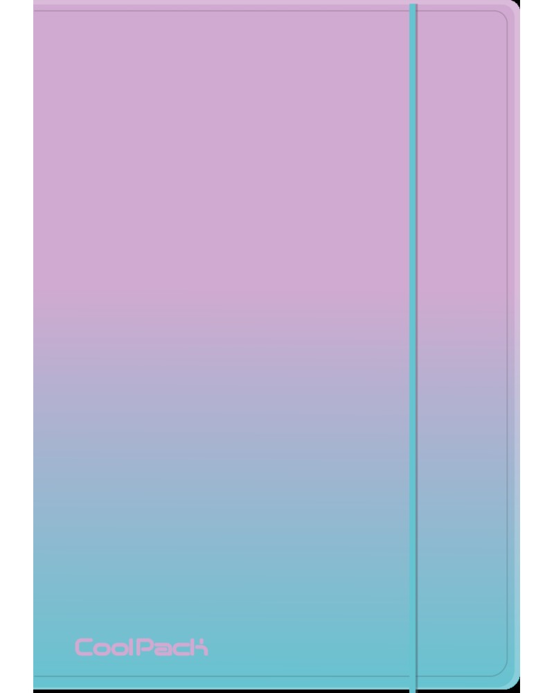 Папка с ластик Cool Pack Папка с ластик Cool Pack - За формат A4 от серията Gradient -