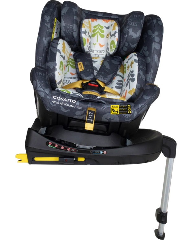     Cosatto All in All Rotate I-Size Nature Trail Shadow -  Isofix ,  0   36 kg -   