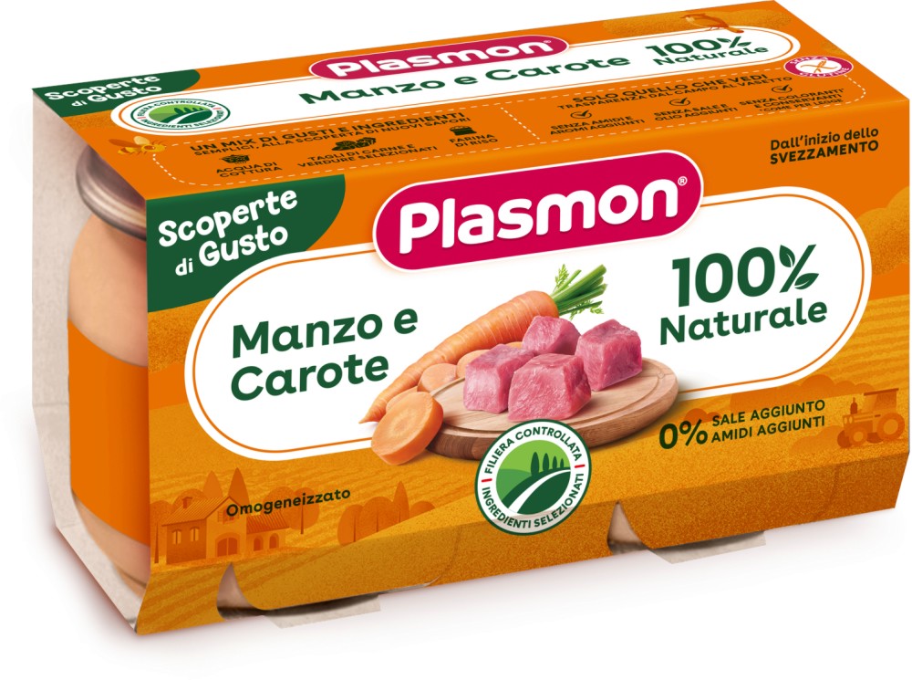      Plasmon - 2 x 120 g,  6+  - 