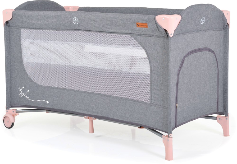Сгъваемо бебешко легло на две нива Cangaroo Skyglow 2 - За матрак 60 x 120 cm - продукт