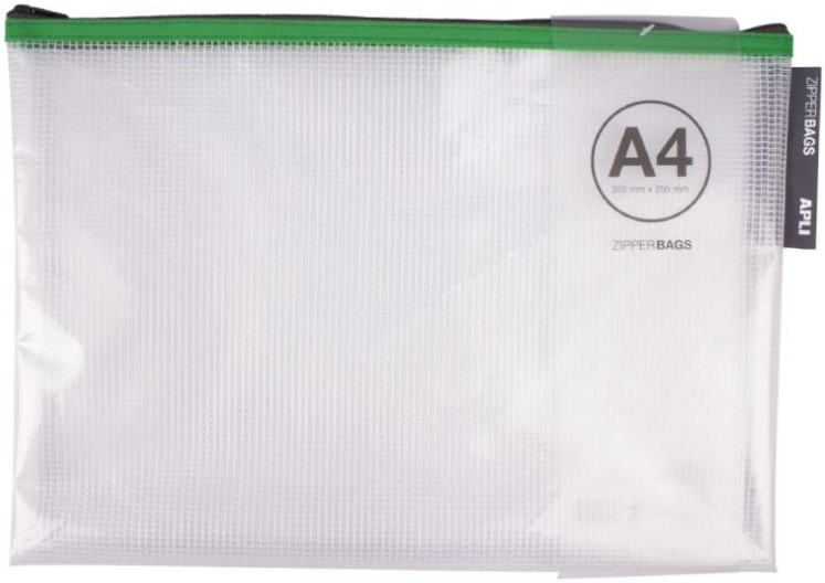 Чанта папка с цип Apli Чанта папка с цип Apli - 35.5 x 25.5 cm -