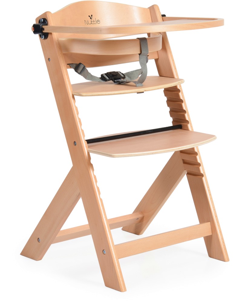 Дървено столче за хранене Cangaroo Nuttle - продукт