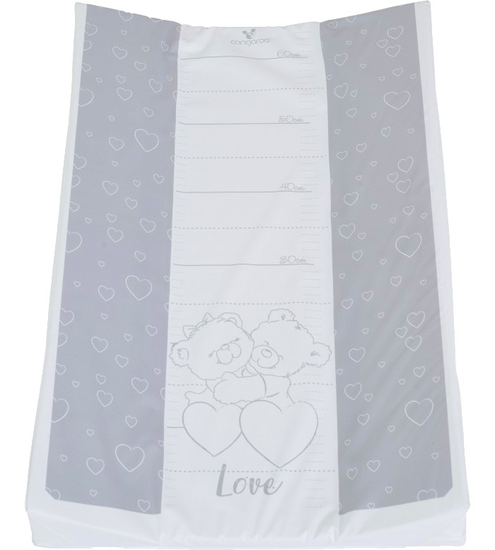 Повивалник с мека основа Cangaroo Grey Bears Повивалник с мека основа Cangaroo Grey Bears - 44 x 67 cm - продукт