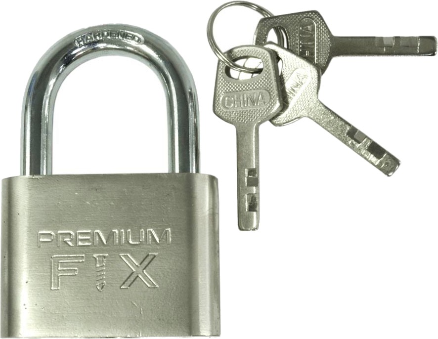 Метален катинар Premium Inox Метален катинар Premium Inox - С широчина 50 - 70 mm и 3 ямкови ключа от серията Fix -