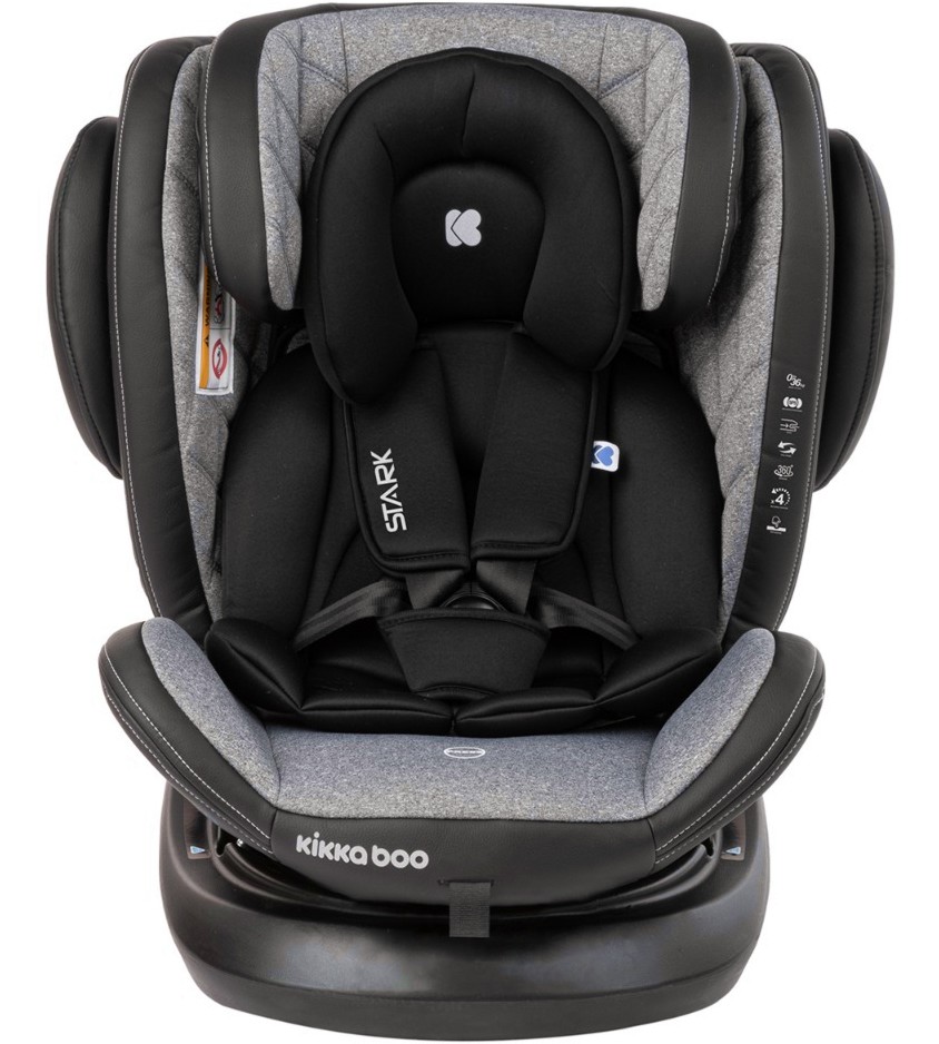 Детско столче за кола Kikka Boo Stark Детско столче за кола Kikka Boo Stark - За Isofix система, от 0 месеца до 36 kg - столче за кола