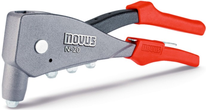Ръчна нитачка за поп-нитове Novus N-20 - 