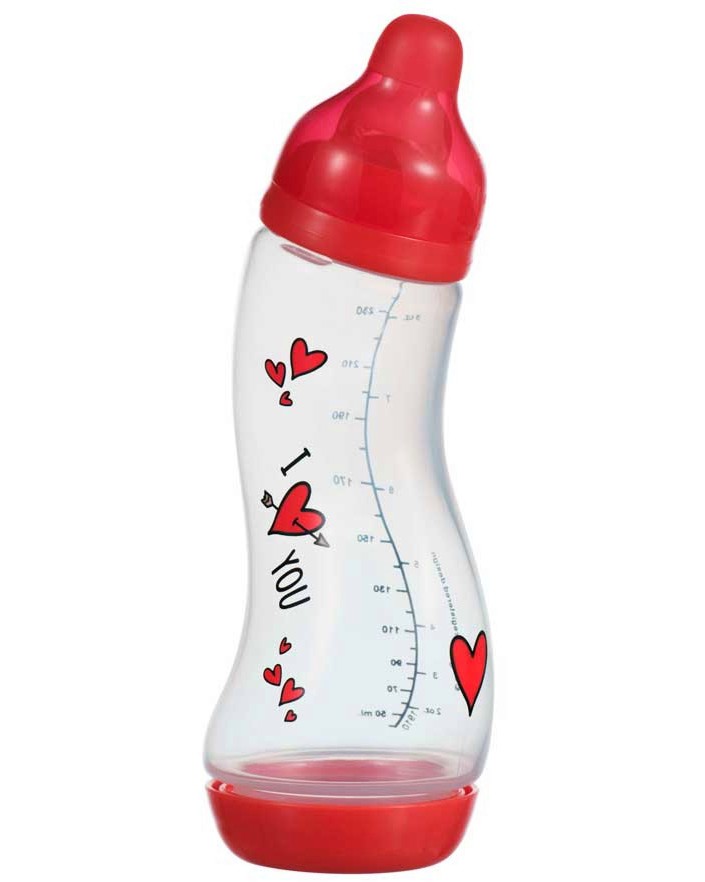    Difrax I Love - 250 ml,   Natural, 0+  - 