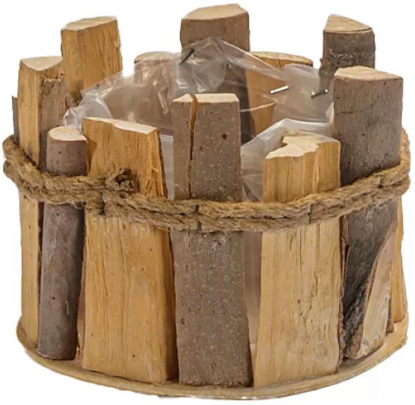 Дървена кашпа Tidy Timber - 