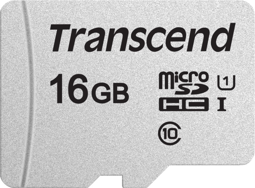 Micro SDHC   16 GB Transcend USD300S - Class 10, UHS-I U1 - 