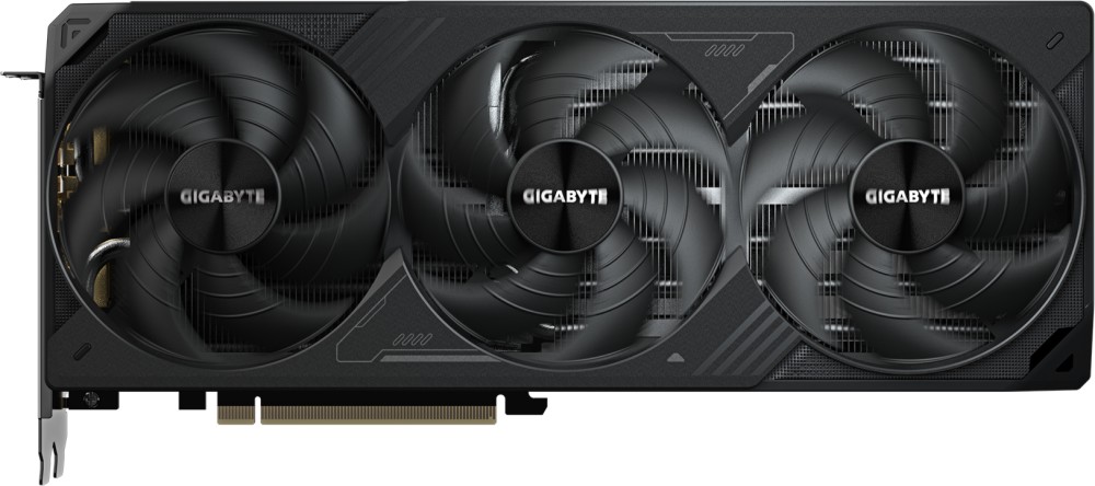 Видео карта Gigabyte RTX 5080 WINDFORCE Видео карта Gigabyte RTX 5080 WINDFORCE - 16 GB, GDDR7, 256 bit, Triple Fan OC -