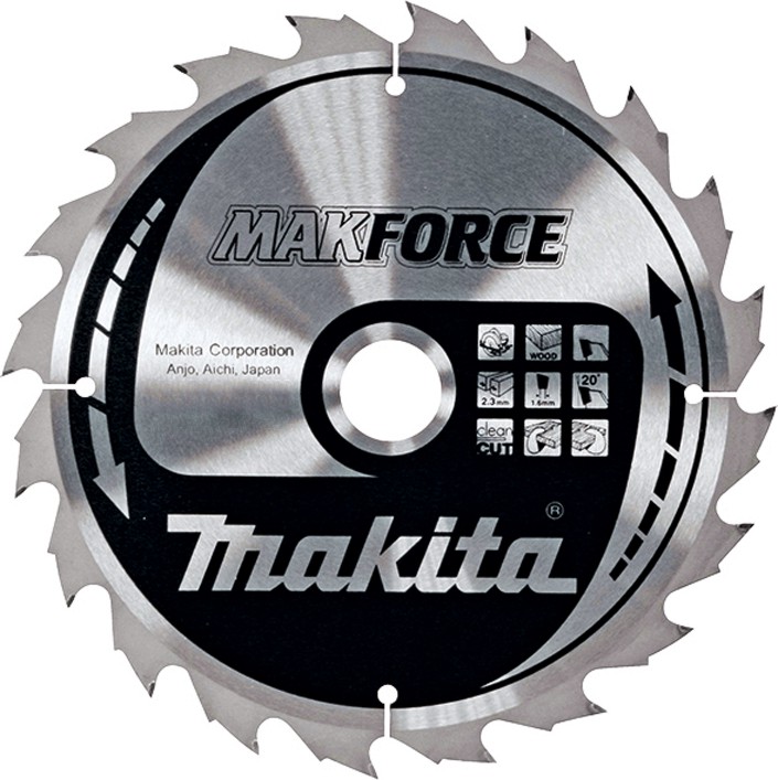 ���������� ���� �� ����� Makita - ∅ 190 / 15.88 / 2.2 mm � 40 ���� �� ������� Makforce - 