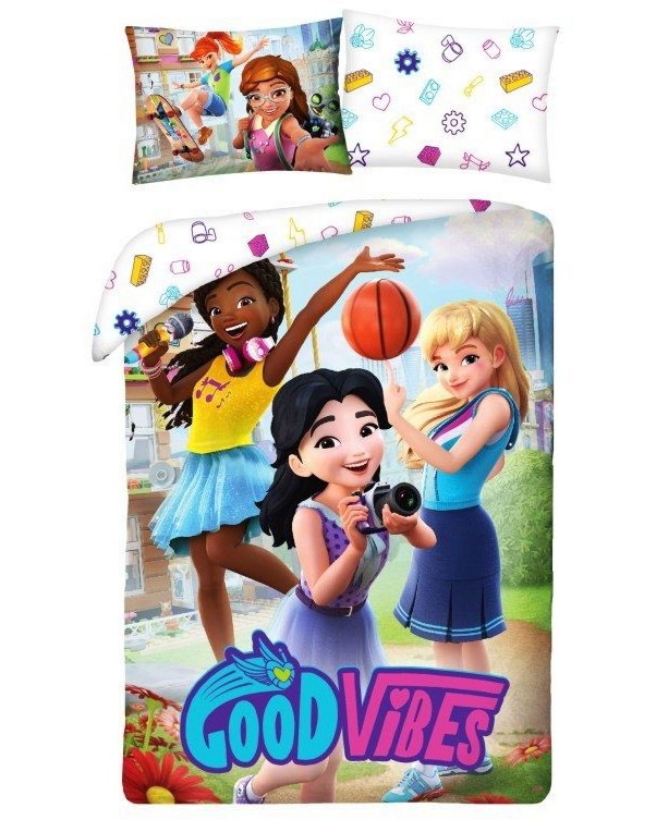     2  LEGO Friends Good Vibes - 140 x 200 cm,   LEGO - 