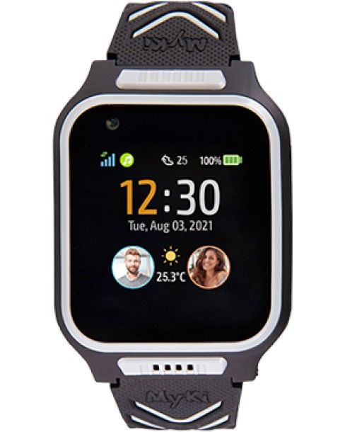  GPS  GSM      MyKi Watch 4 Black -   SIM       - 