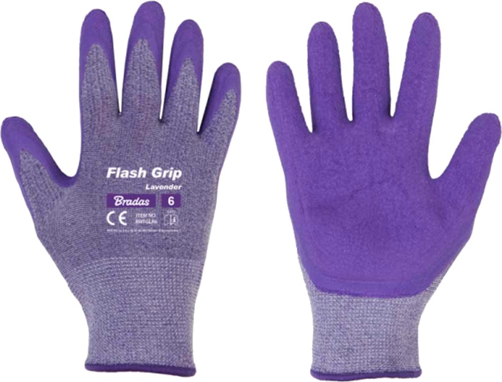 Работни ръкавици Bradas Lavender - Размер 8 - 