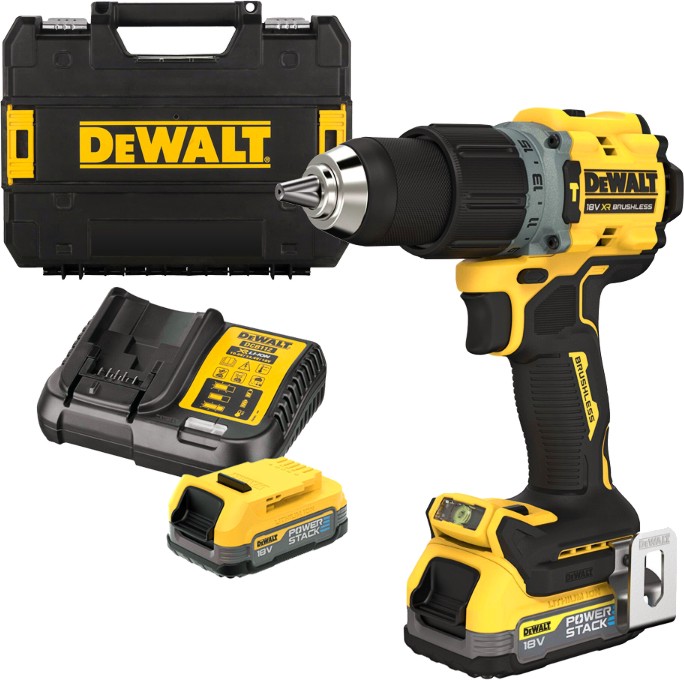    18V DeWalt DCD805E2T -  2 ,      XR - 