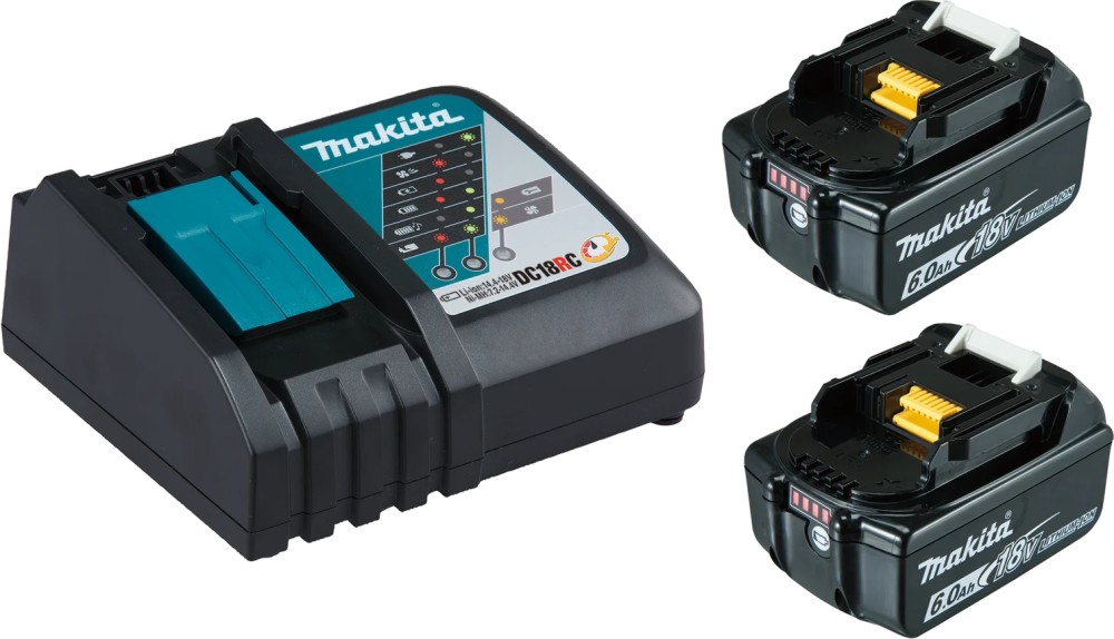     Makita 18 V / 6 Ah - 2    LXT - 