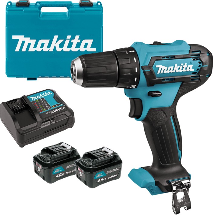 Акумулаторен винтоверт 12V Makita DF333DSME Акумулаторен винтоверт 12V Makita DF333DSME - С 2 батерии, зарядно и куфар от серията CXT -