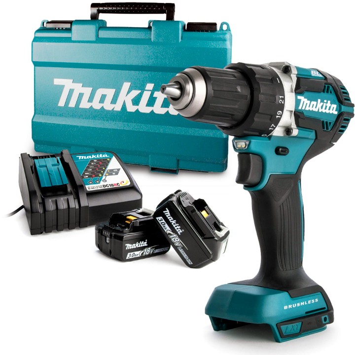   18V Makita DDF483RFE -  2 ,      LXT - 