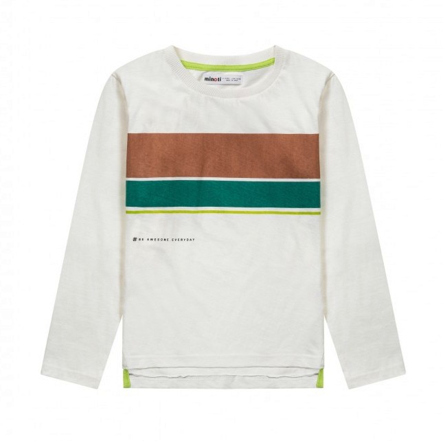 Детска блуза MINOTI - 100% памук, от колекцията MINOTI Basics - продукт