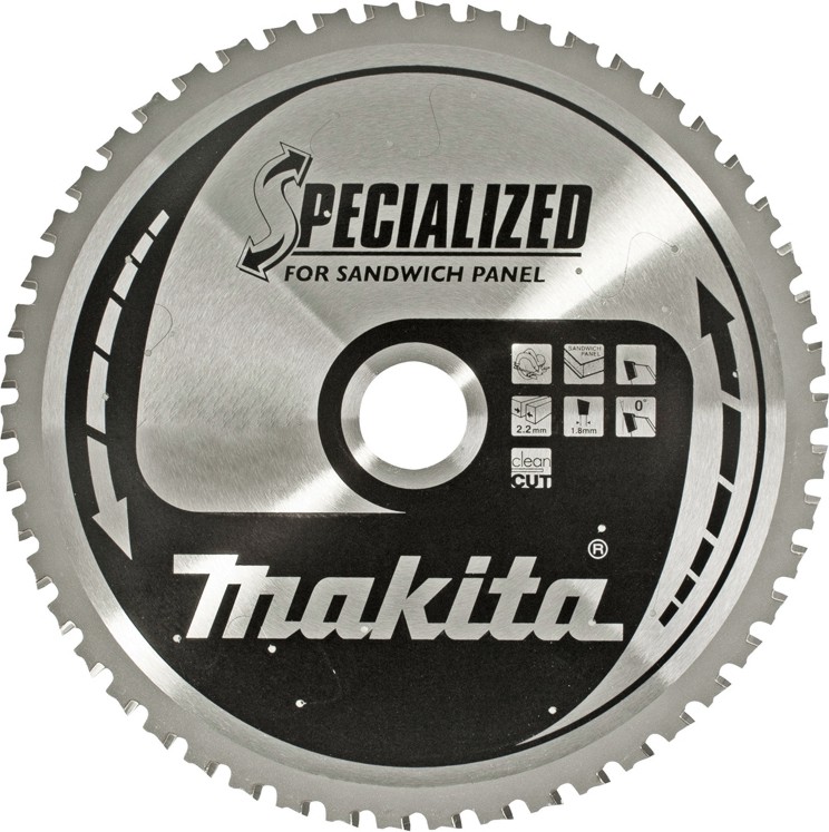     Makita - ∅ 270 / 30 / 2.4 mm  60    Specialized - 
