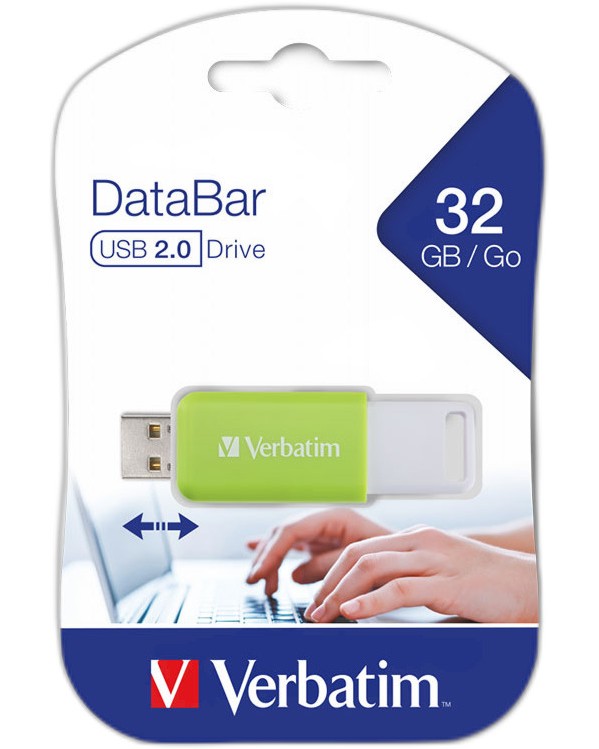 USB 2.0   32 GB Verbatim DataBar - 