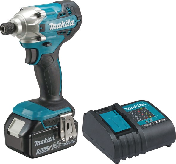 Акумулаторен ударен гайковерт 18V Makita DTD156SF Акумулаторен ударен гайковерт 18V Makita DTD156SF - С батерия и зарядно от серията LXT -