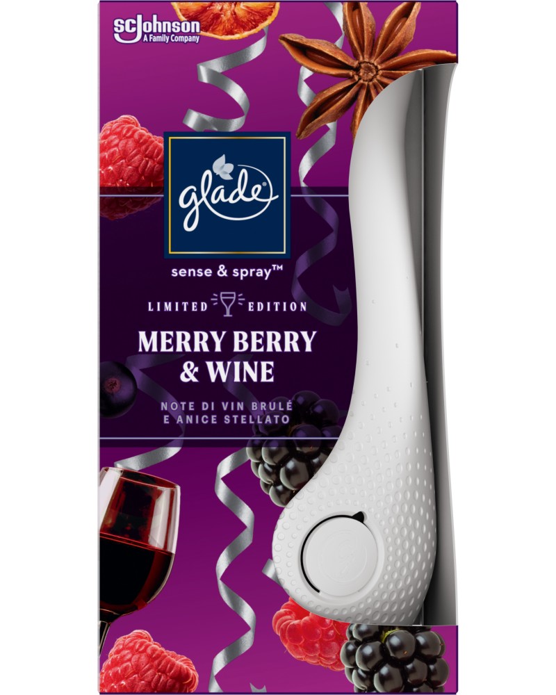 Сензорен ароматизатор с пълнител Glade Sense and Spray - store.bg