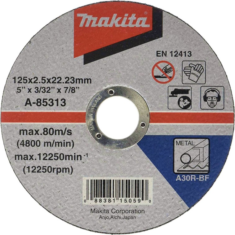 Диск за метал Makita A30R-BF - ∅ 125 / 2.5 / 22.23 mm - 