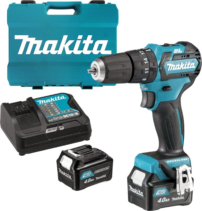 ������������ ������ ��������� 10.8V Makita HP332DSME - � 2 �������, ������� � ����� �� ������� CXT - 