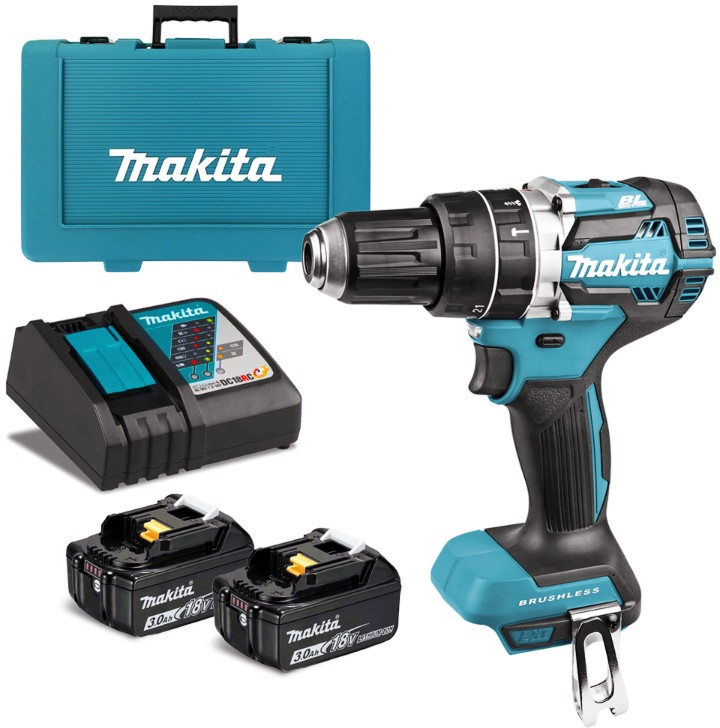    18V Makita DHP484RFE -  2 ,      LXT - 