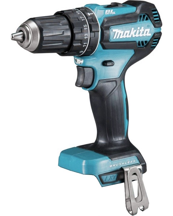 Акумулаторен ударен винтоверт 18V Makita DHP485Z Акумулаторен ударен винтоверт 18V Makita DHP485Z - Без батерия и зарядно от серията LXT -